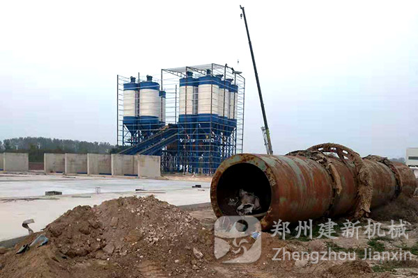河南商丘双180混凝土ky体育(中国)官方网站站落成